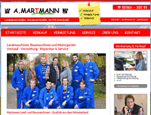Tablet Screenshot of martmann-datteln.de